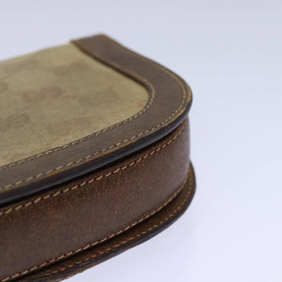 GUCCI GG Canvas Web Sherry Line Clutch Bag Beige Red Green Auth fm3664 - Picture 7 of 16